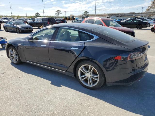 5YJSA1H16EFP43800 - 2014 TESLA MODEL S ლურჯი ფოტო 2