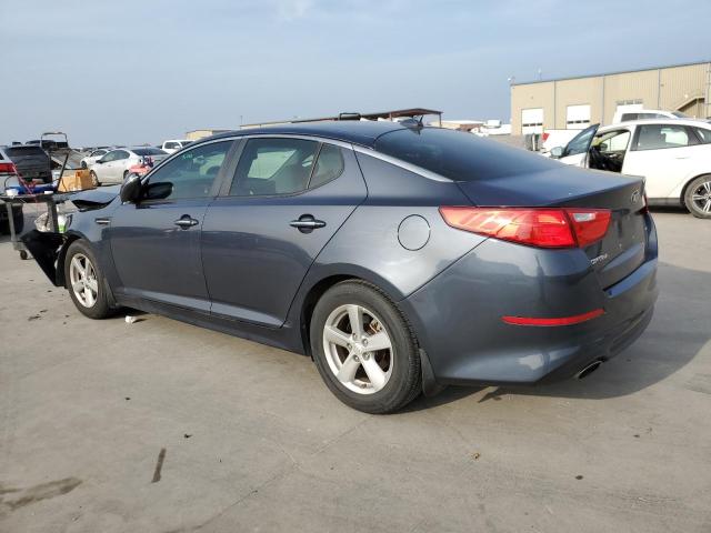 5XXGM4A76FG439247 - 2015 KIA OPTIMA LX BLUE photo 2