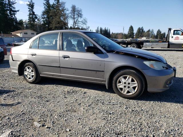 1HGES16305L000255 - 2005 HONDA CIVIC DX VP 银色 照片 4