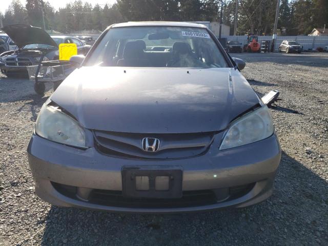 1HGES16305L000255 - 2005 HONDA CIVIC DX VP 银色 照片 5