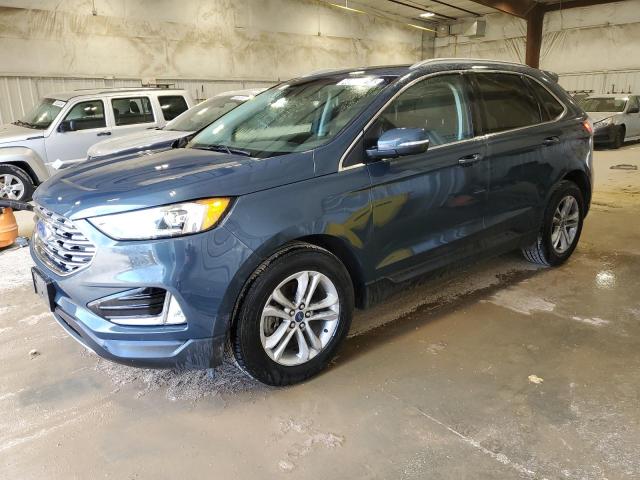 2FMPK4J94KBC22275 - 2019 FORD EDGE SEL BLUE photo 1