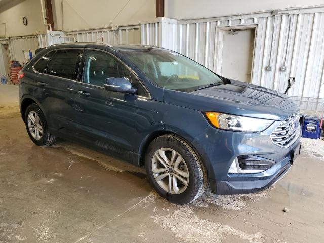 2FMPK4J94KBC22275 - 2019 FORD EDGE SEL BLUE photo 4