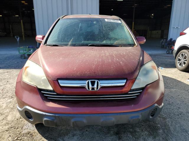 5J6RE48708L034980 - 2008 HONDA CR-V EXL BURGUNDY photo 5