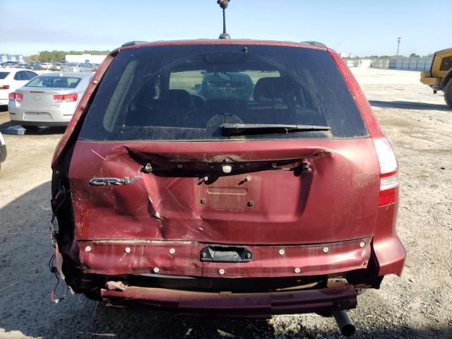 5J6RE48708L034980 - 2008 HONDA CR-V EXL BURGUNDY photo 6