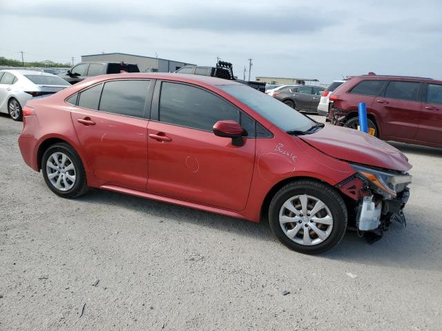 JTDEPMAE6MJ151489 - 2021 TOYOTA COROLLA LE RED photo 4