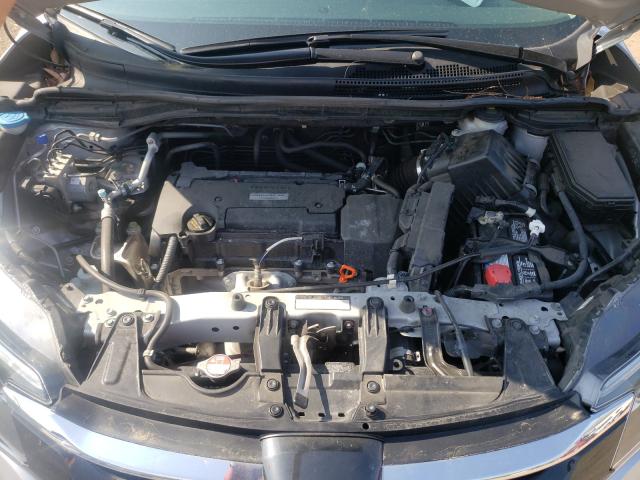 2HKRM4H76GH710585 - 2016 HONDA CR-V EXL SILVER photo 7