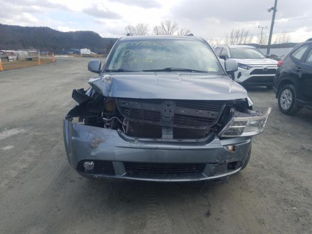 3D4PH5FV5AT202850 - 2010 DODGE JOURNEY SXT GRAY photo 5