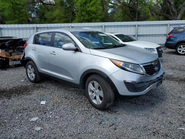 KNDPB3A24D7351629 - 2013 KIA SPORTAGE BASE SILVER photo 4