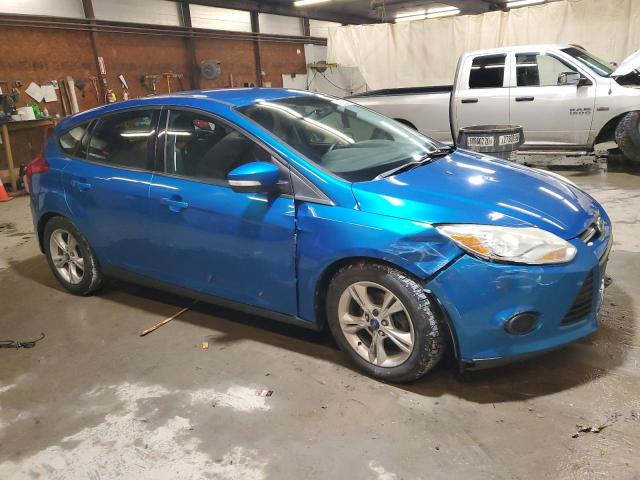 1FADP3K27EL125943 - 2014 FORD FOCUS SE BLUE photo 4