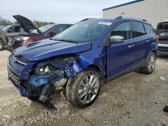 1FMCU0G91EUE48183 - 2014 FORD ESCAPE SE BLUE photo 1