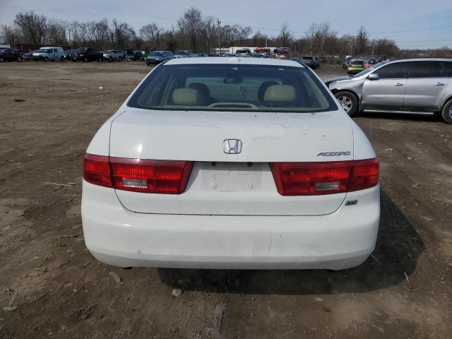 1HGCM665X5A076917 - 2005 HONDA ACCORD EX WHITE photo 6