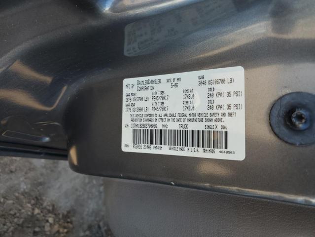 1D7HA18266S700006 - 2006 DODGE RAM 1500 ST GRAY photo 12