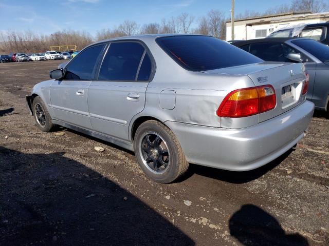 2HGEJ6619YH532040 - 2000 HONDA CIVIC BASE SILVER photo 2