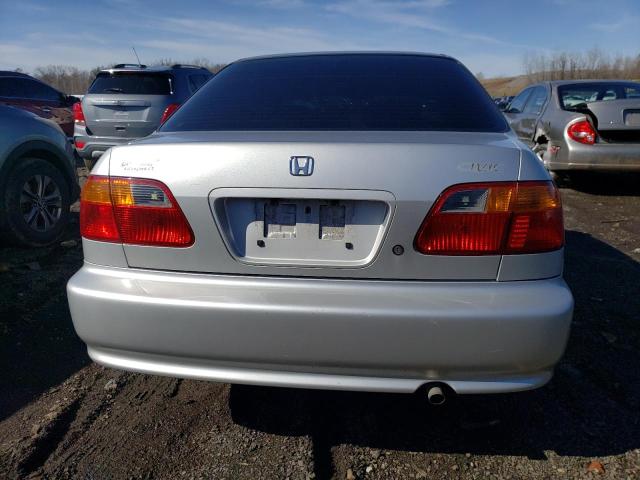 2HGEJ6619YH532040 - 2000 HONDA CIVIC BASE SILVER photo 6