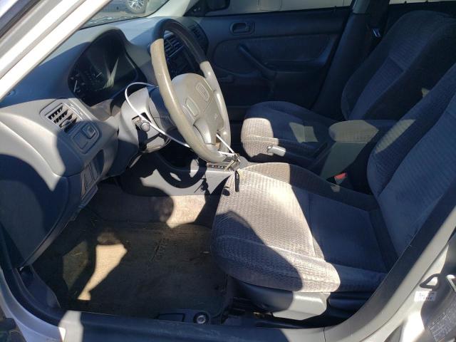 2HGEJ6619YH532040 - 2000 HONDA CIVIC BASE SILVER photo 7