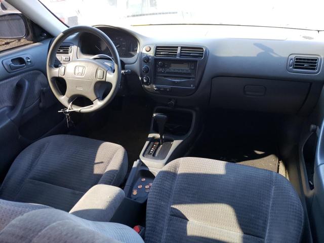 2HGEJ6619YH532040 - 2000 HONDA CIVIC BASE SILVER photo 8