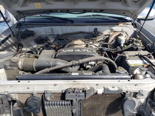 5TBBT44132S225581 - 2002 TOYOTA TUNDRA ACCESS CAB 银色 照片 11