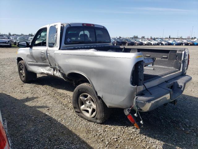 5TBBT44132S225581 - 2002 TOYOTA TUNDRA ACCESS CAB SILVER photo 2