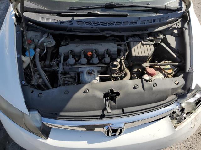 2HGFA15578H529570 - 2008 HONDA CIVIC LX WHITE photo 11