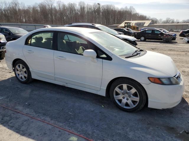 2HGFA15578H529570 - 2008 HONDA CIVIC LX WHITE photo 4