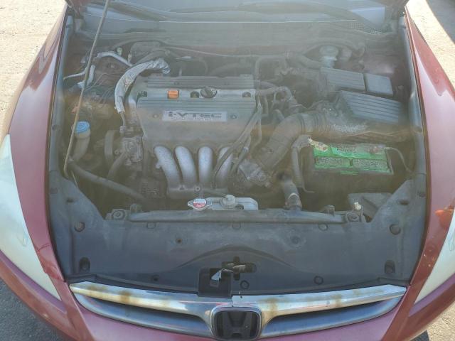 1HGCM55707A108600 - 2007 HONDA ACCORD EX RED photo 11