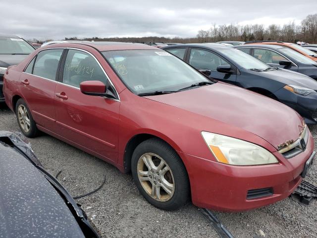 1HGCM55707A108600 - 2007 HONDA ACCORD EX RED photo 4