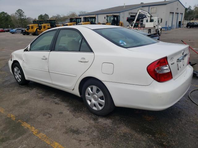 4T1BE32K63U229415 - 2003 TOYOTA CAMRY LE WHITE photo 2