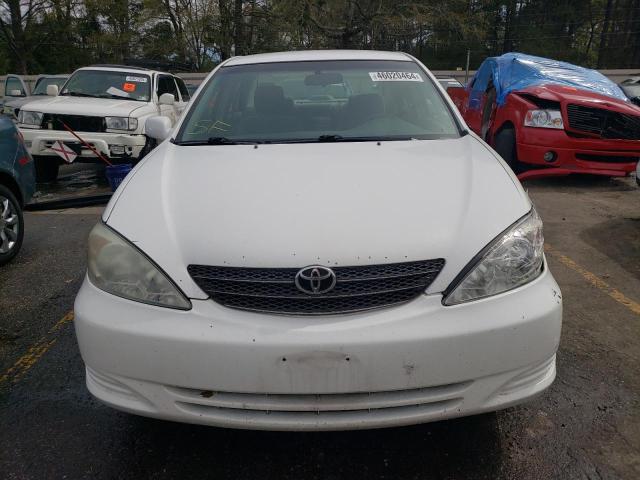 4T1BE32K63U229415 - 2003 TOYOTA CAMRY LE WHITE photo 5