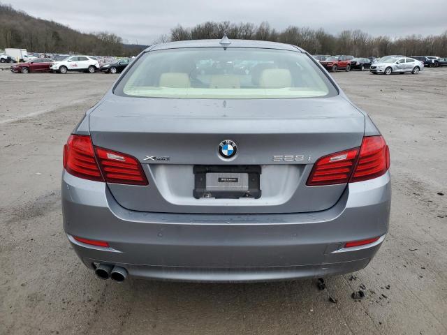 WBA5A7C56ED615247 - 2014 BMW 528 XI SILVER photo 6