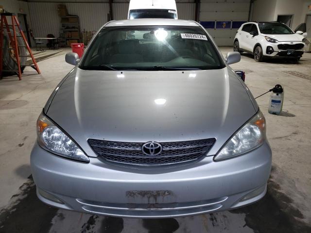 4T1BE30K03U160174 - 2003 TOYOTA CAMRY LE SILVER photo 5