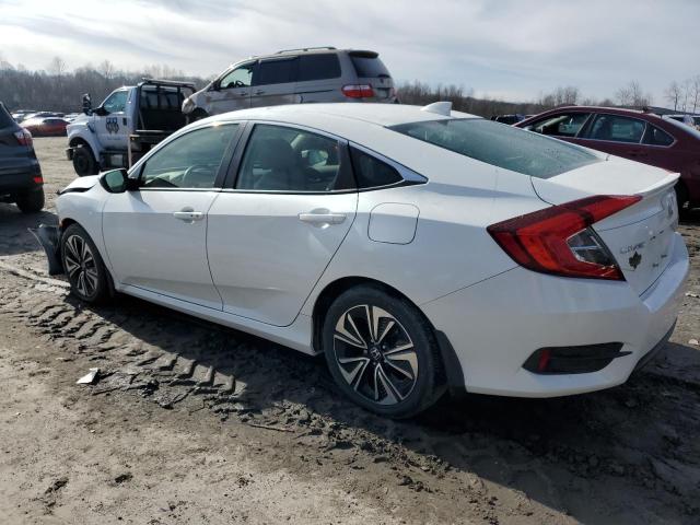 JHMFC1F76JX028873 - 2018 HONDA CIVIC EXL WHITE photo 2