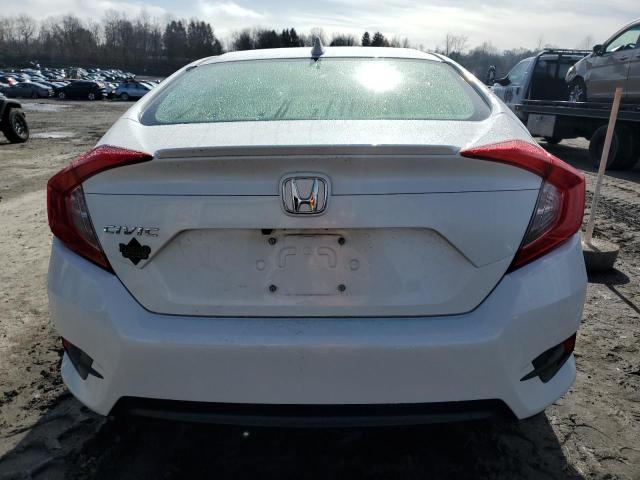 JHMFC1F76JX028873 - 2018 HONDA CIVIC EXL WHITE photo 6