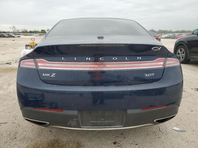 3LN6L5EC2JR611274 - 2018 LINCOLN MKZ RESERVE ლურჯი ფოტო 6