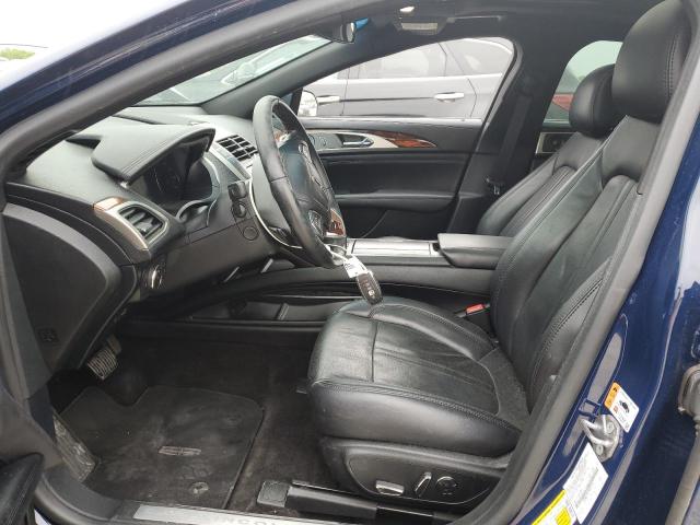 3LN6L5EC2JR611274 - 2018 LINCOLN MKZ RESERVE ლურჯი ფოტო 7