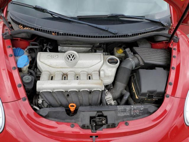 3VWPW31C27M512130 - 2007 VOLKSWAGEN NEW BEETLE 2.5L RED photo 11