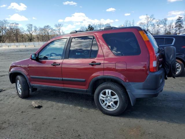 SHSRD78874U234439 - 2004 HONDA CR-V EX BURGUNDY photo 2