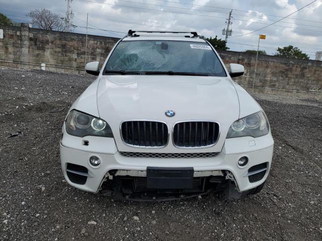 5UXZV4C52BL406840 - 2011 BMW X5 XDRIVE35I WHITE photo 5