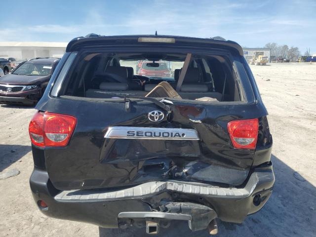 5TDYY5G15AS023196 - 2010 TOYOTA SEQUOIA PLATINUM BLACK photo 6