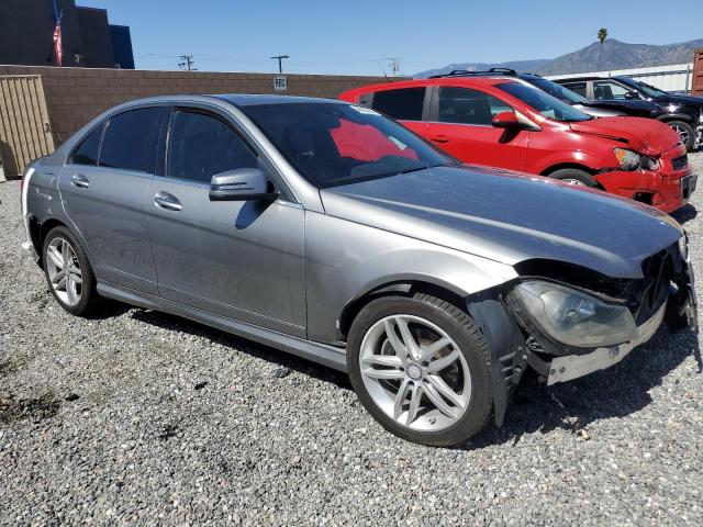 WDDGF4HB9EA956918 - 2014 MERCEDES-BENZ C 250 SILVER photo 4