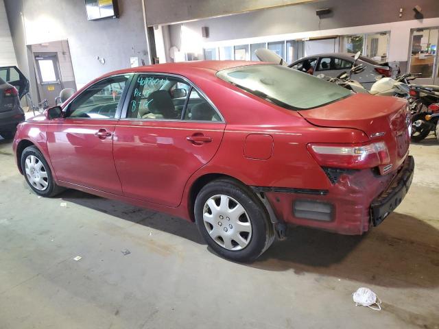 4T1BE46K29U327981 - 2009 TOYOTA CAMRY BASE RED photo 2