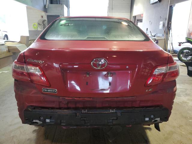 4T1BE46K29U327981 - 2009 TOYOTA CAMRY BASE RED photo 6