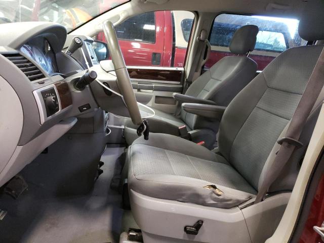 2A4RR5DX9AR416213 - 2010 CHRYSLER TOWN & COU TOURING წითელი ფოტო 7