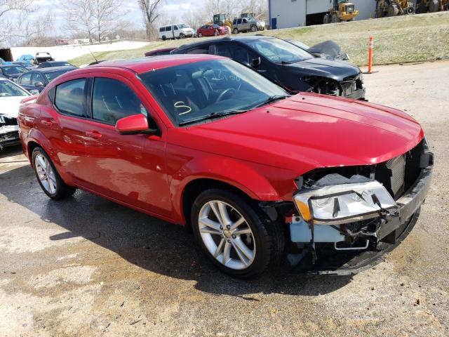 1B3BD1FG5BN523996 - 2011 DODGE AVENGER MAINSTREET RED photo 4