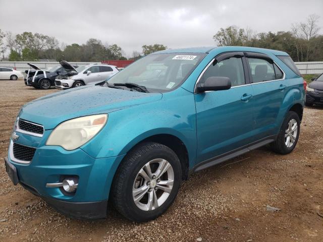 2GNALAEKXE6209022 - 2014 CHEVROLET EQUINOX LS TEAL photo 1