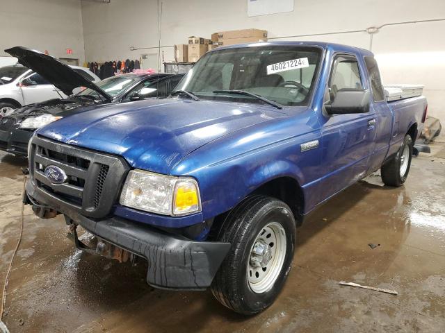 1FTYR14D49PA52375 - 2009 FORD RANGER SUPER CAB BLUE photo 1