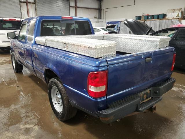 1FTYR14D49PA52375 - 2009 FORD RANGER SUPER CAB BLUE photo 2