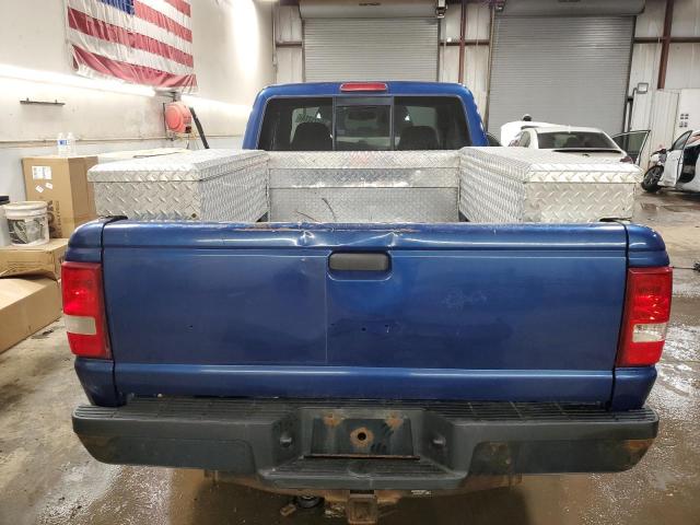 1FTYR14D49PA52375 - 2009 FORD RANGER SUPER CAB BLUE photo 6