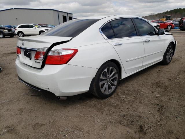 1HGCR2F55DA161558 - 2013 HONDA ACCORD SPORT WHITE photo 3