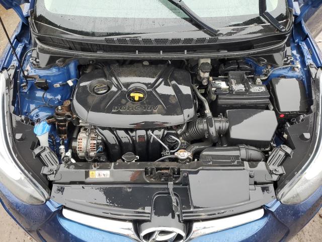 5NPDH4AE5GH795183 - 2016 HYUNDAI ELANTRA SE BLUE photo 11