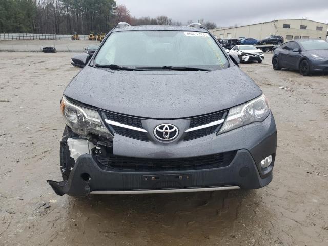 JTMRFREV8ED047887 - 2014 TOYOTA RAV4 XLE GRAY photo 5